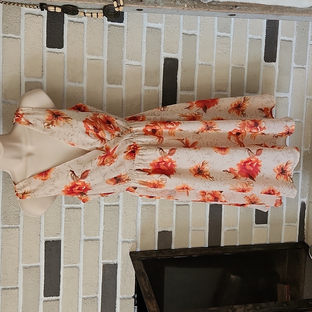 NWT Forever 21 Floral Y2K Style Dress